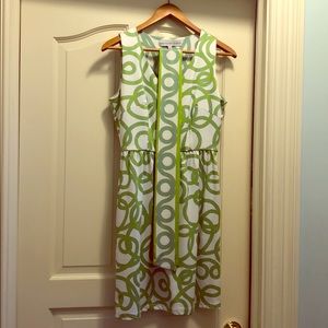 Size small Gretchen Scott summer dress with sash.